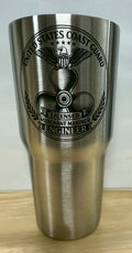 30 oz Stainless Steel USCG Merchant Mariner Engineer