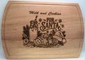 Santa’s Milk and Cookies board