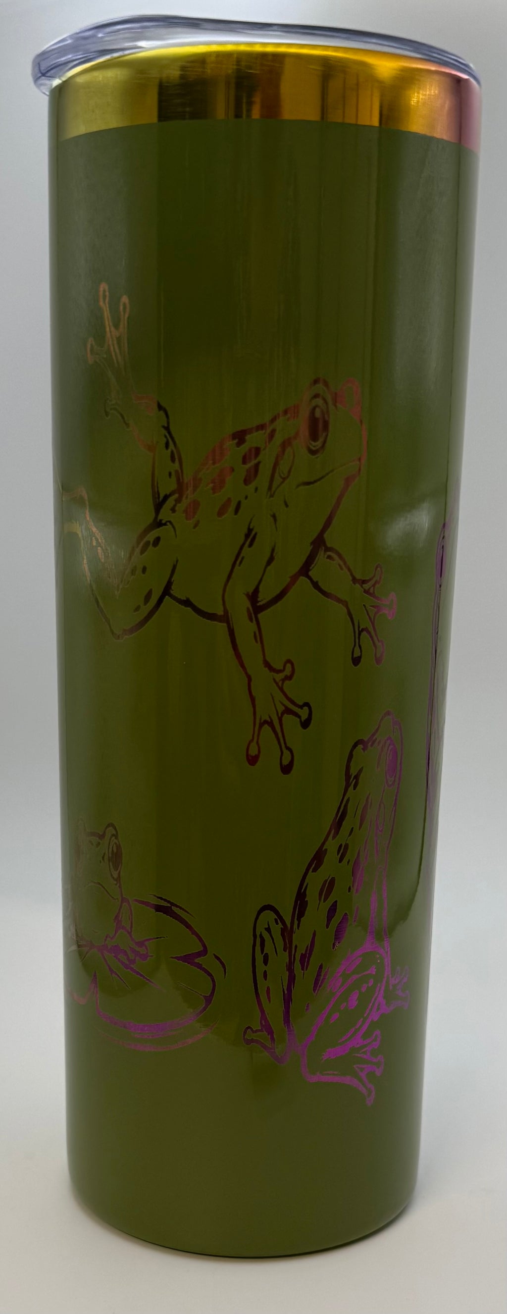 Skinny tumbler Frogs!