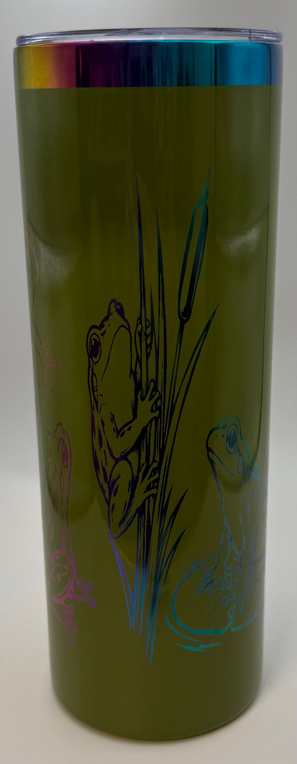 Skinny tumbler Frogs!