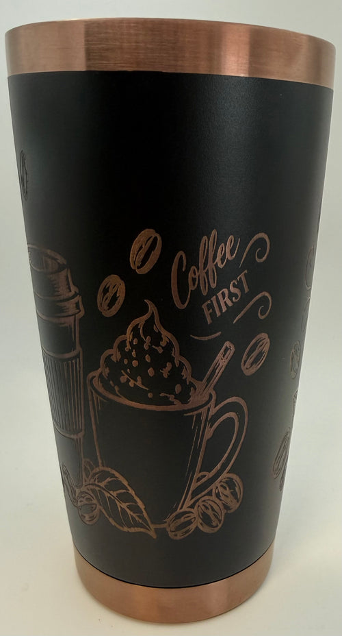 20 oz stainless thermal tumbler Coffee lover